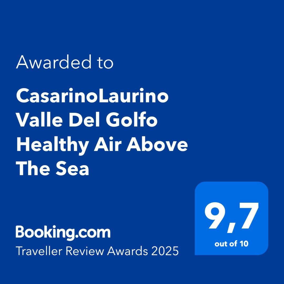 Casarinolaurino Valle Del Golfo Healthy Air Above The Sea Uscio Buitenkant foto